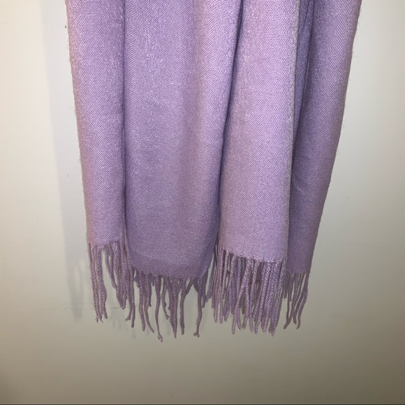Pastel Lavender Long Scarf - Picture 7 of 10